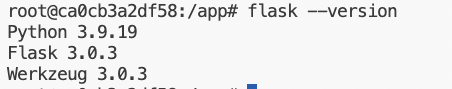 flask --version
